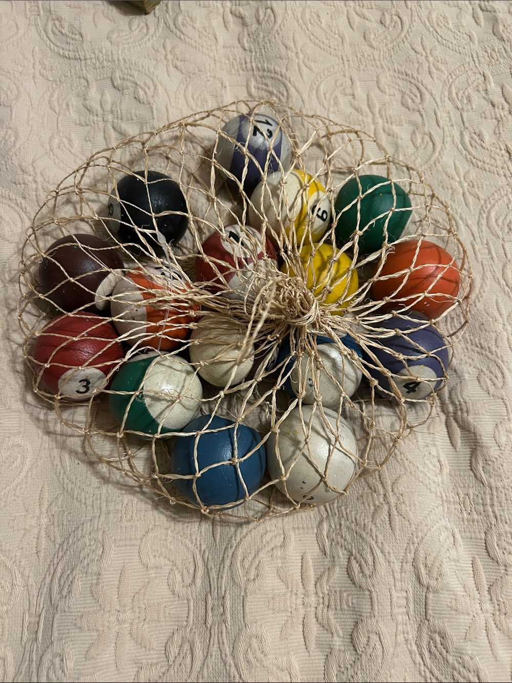 Assorted Vintage-look  Decorative Billiard Balls